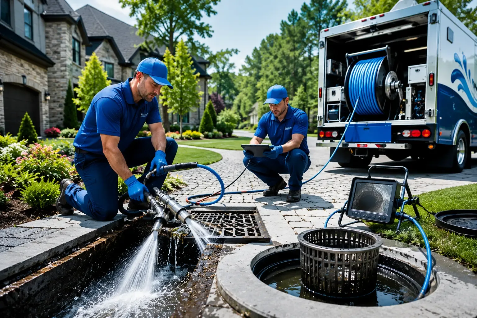 Local outdoor drain cleaning professionals in Moundville, AL